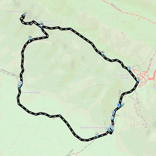 St Mary Peak and Wilpena Pound Walk